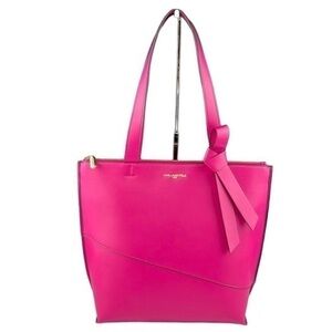 Karl Lagerfeld - ‘Knot - Fuchsia’ 13”x 15”x 5”. NWT. Firm!